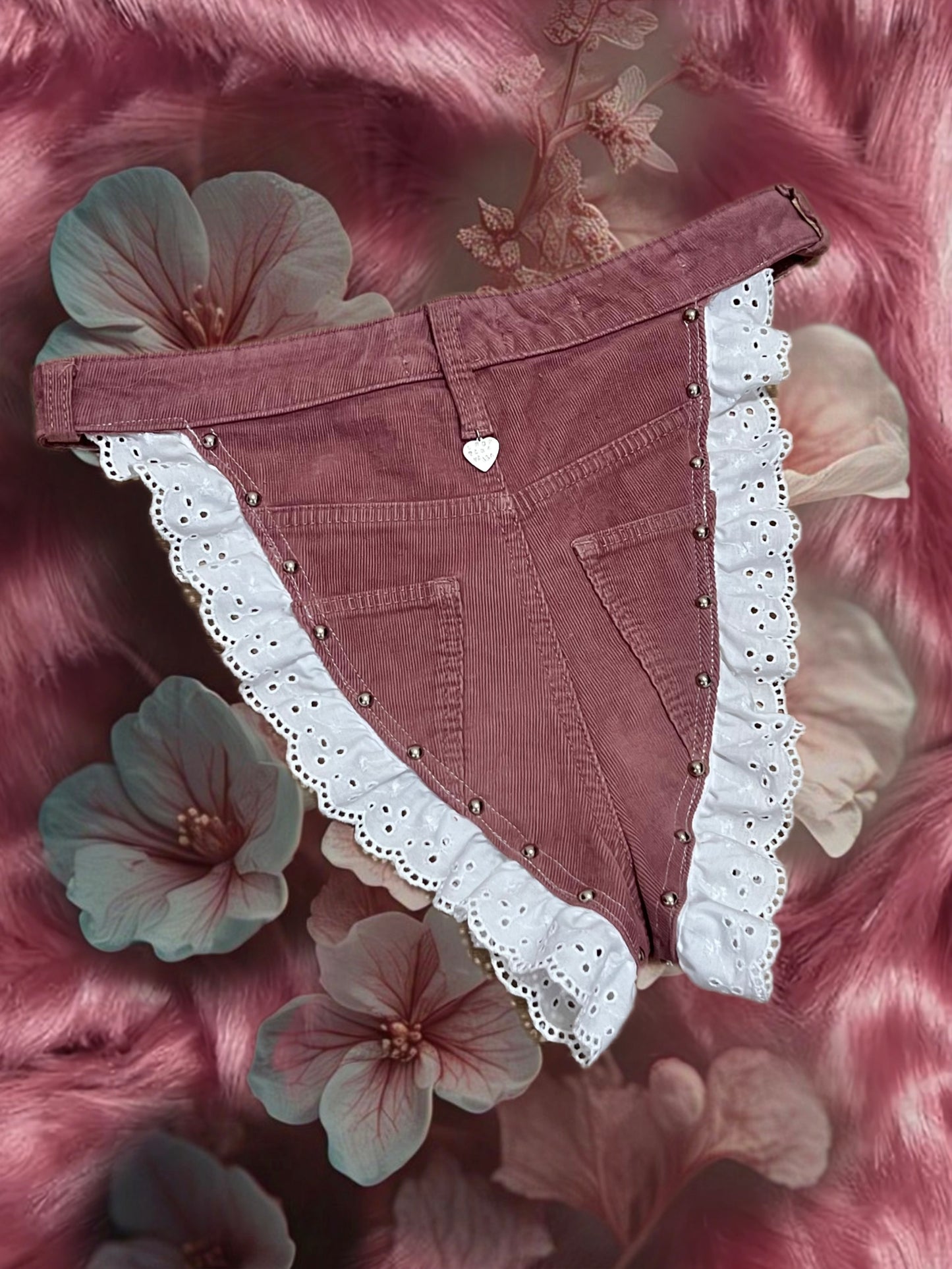 Mauve High Waist Bottom