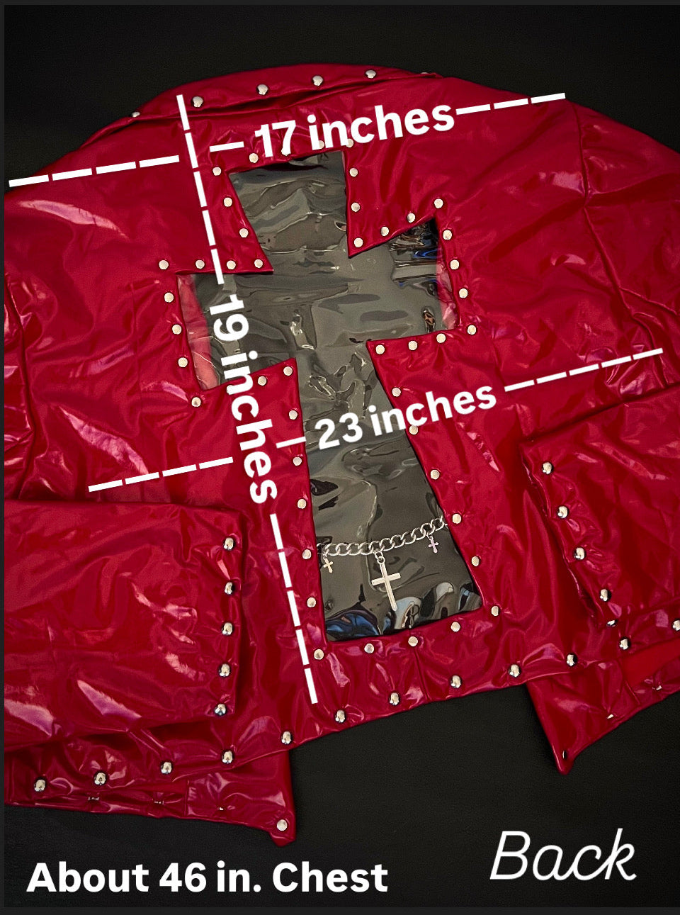 Holy Hell Cropped Jacket Plus Size