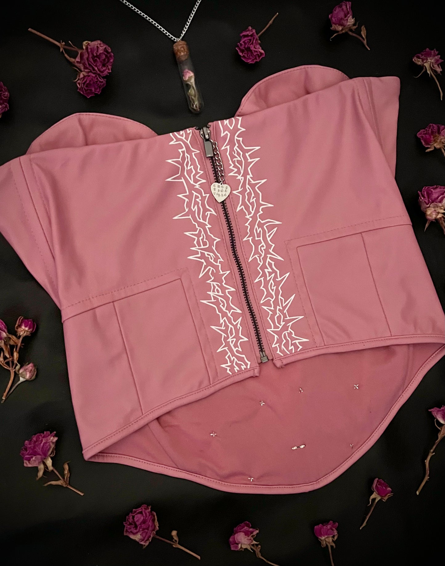 Rose Thorn Corset - Upcycle