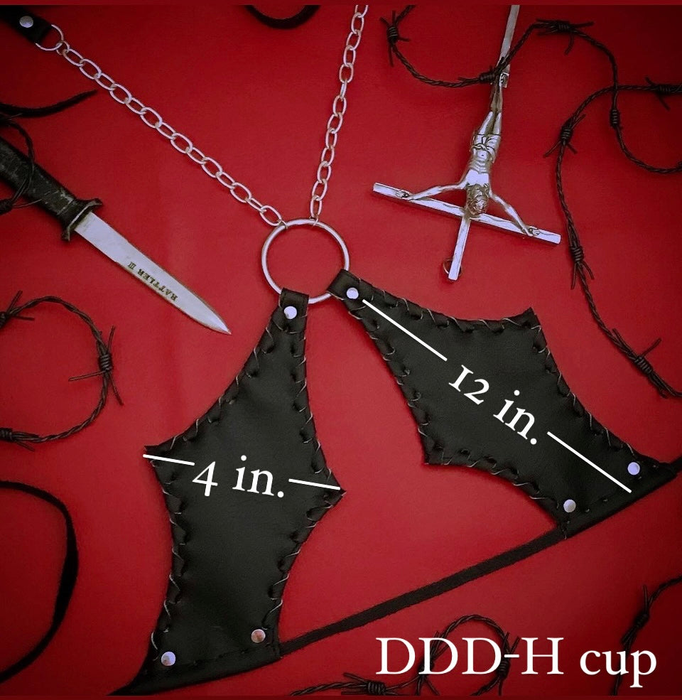 Vampira- Blood Splatter Cross top