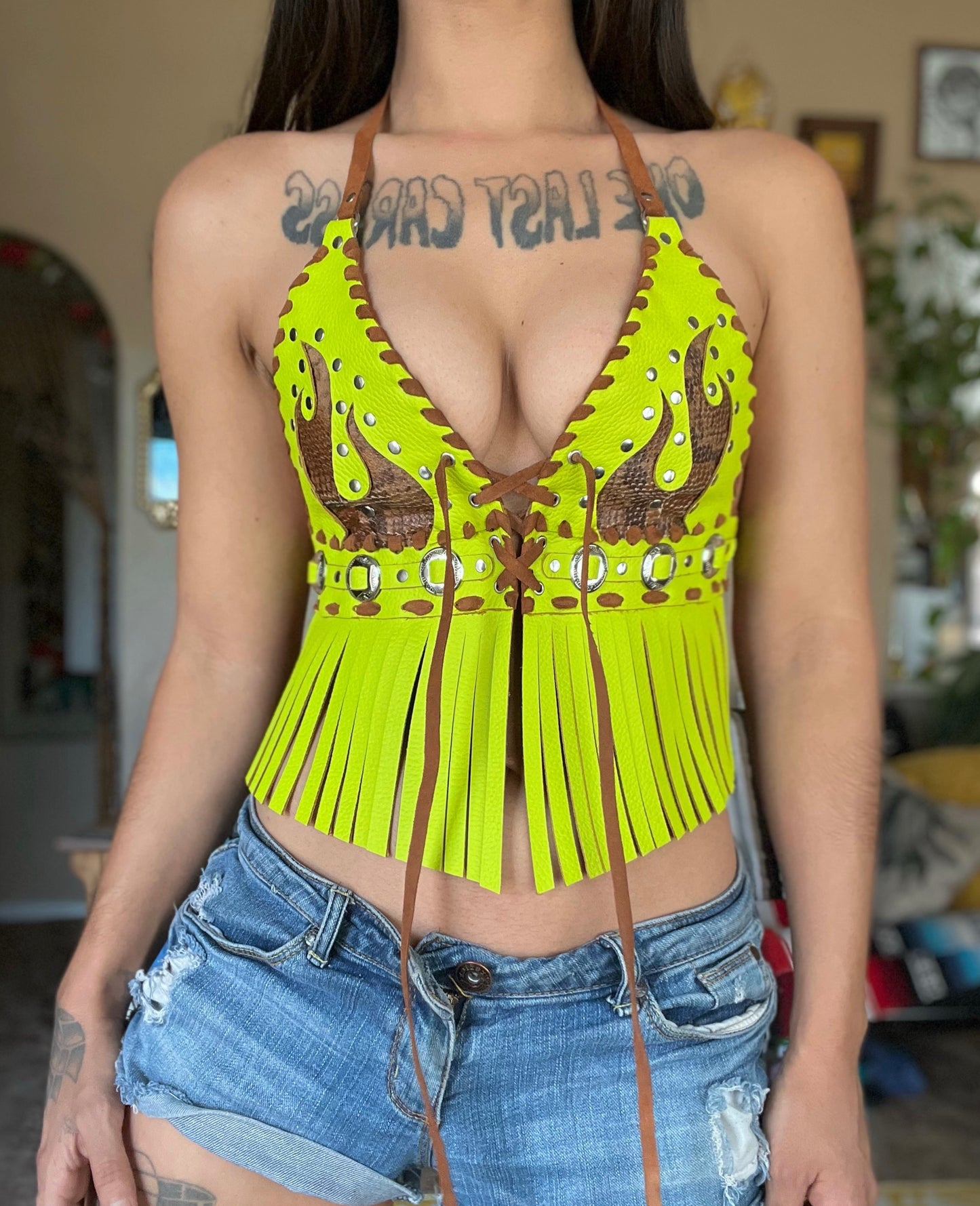 Hell Raiser C-cup halter