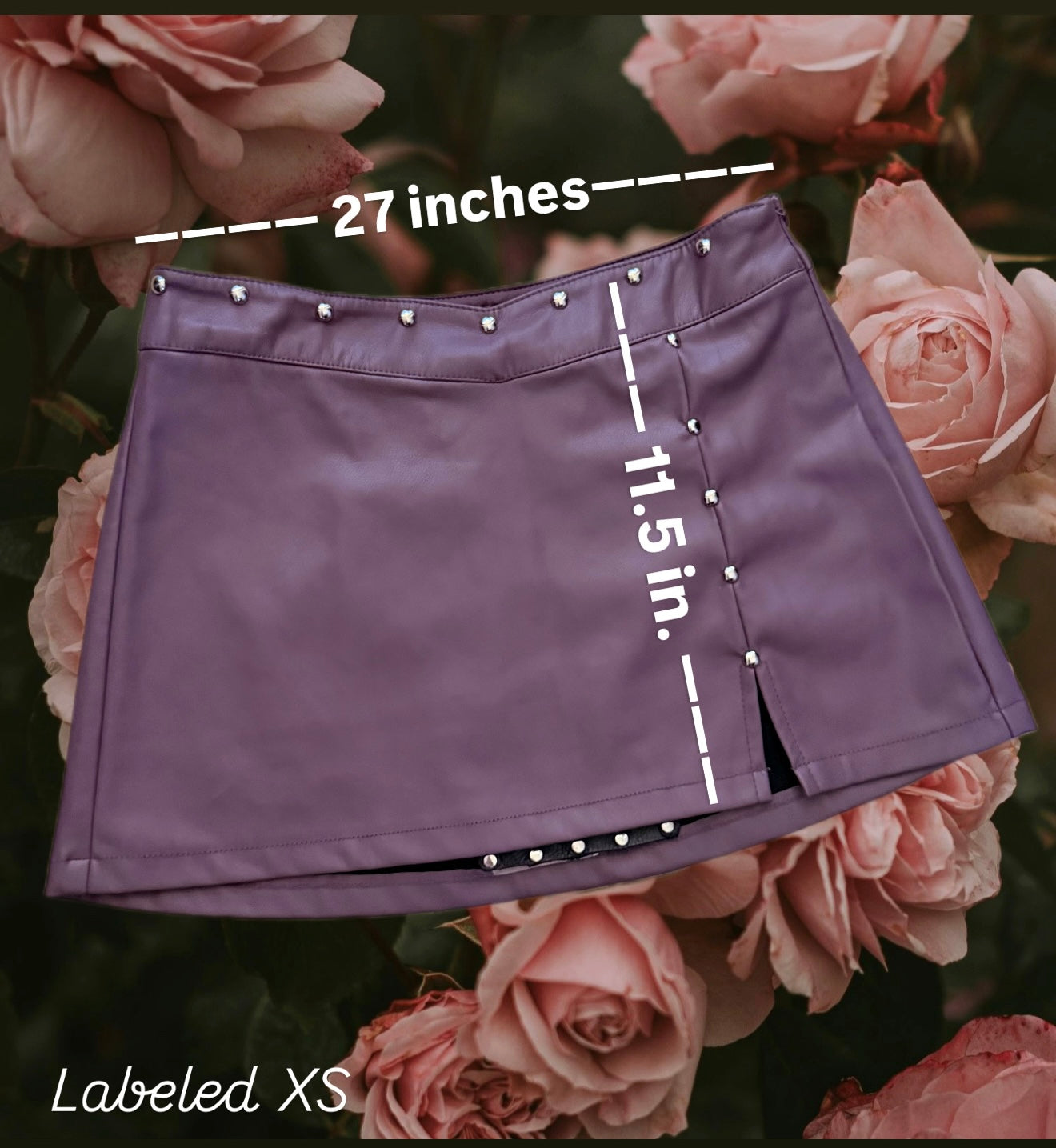 Holy Hell Purple Skirt