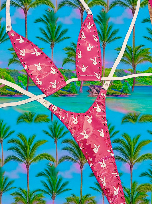 80’s Bunny Kini MAGENTA
