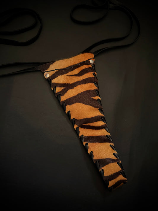 Tiger Felt Micro Thong