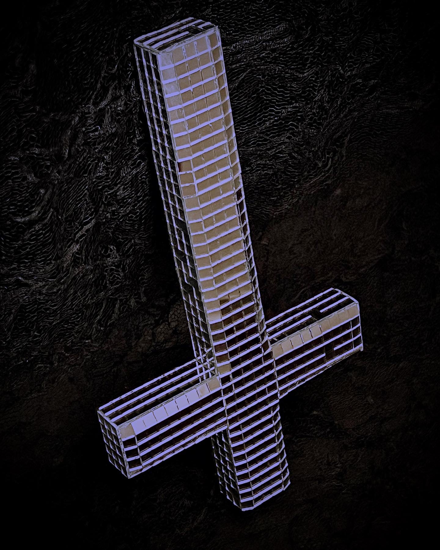 Unholy passion crucifix