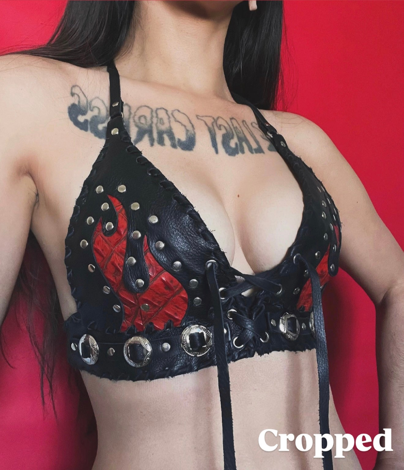 Hell Raiser Leather halter