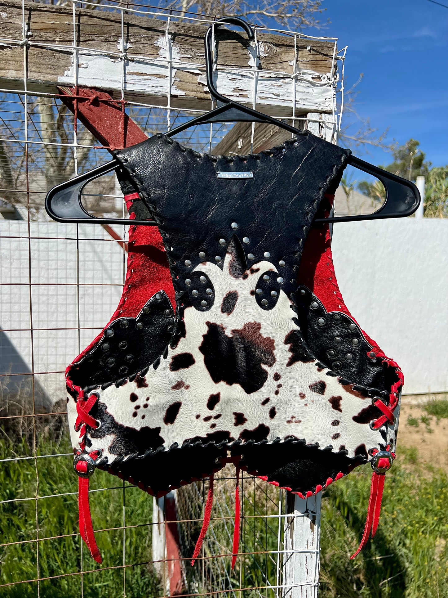 CowPoke Leather vest