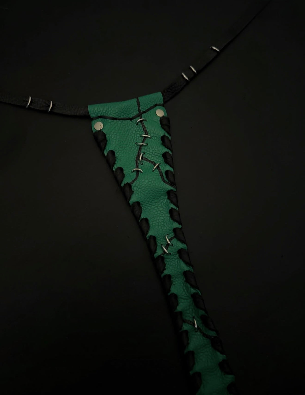 Frankenstein Nano Leather Thong