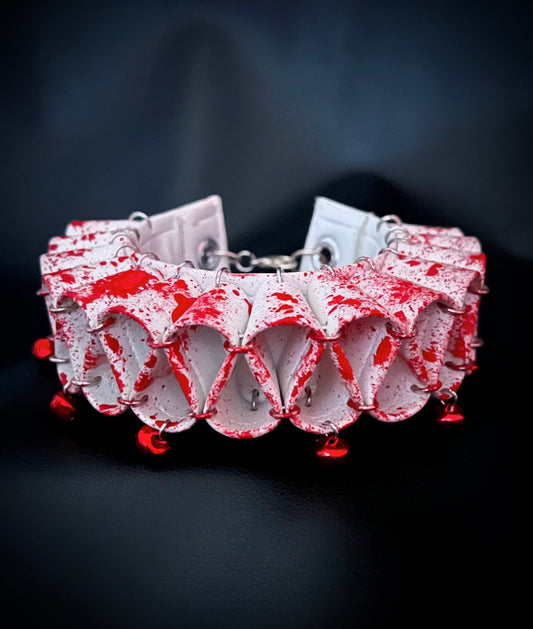 Blood Splatter Clown Collar