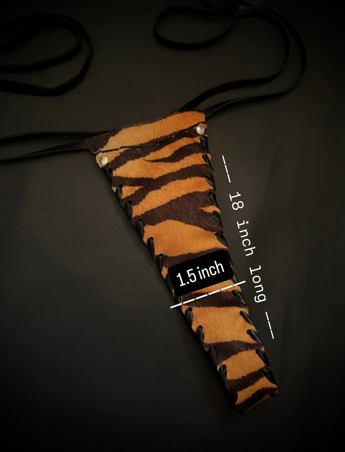 Tiger Felt Micro Thong