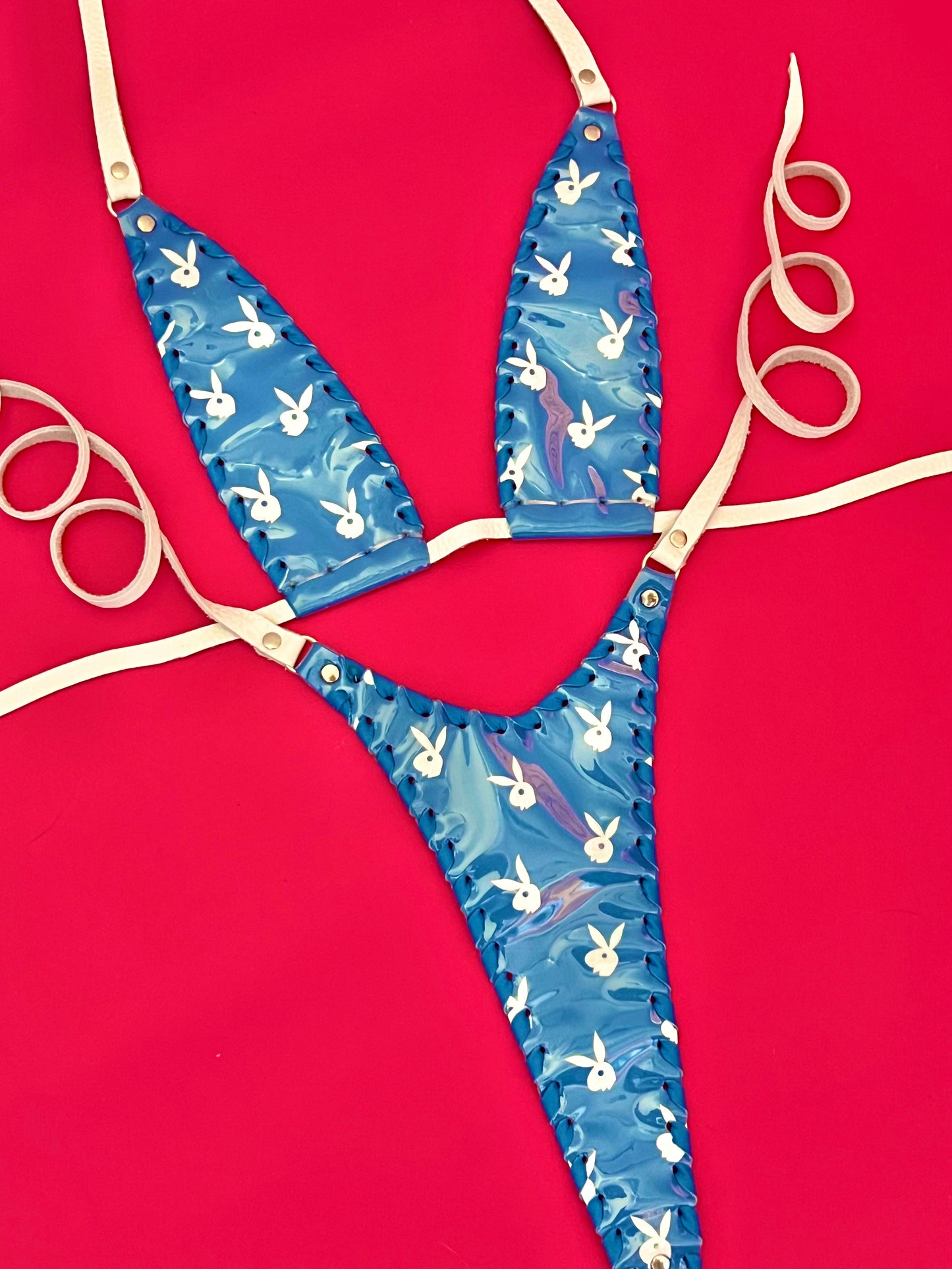 80’s Bunny Kini SKY BLUE