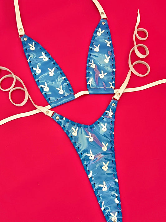 80’s Bunny Kini SKY BLUE