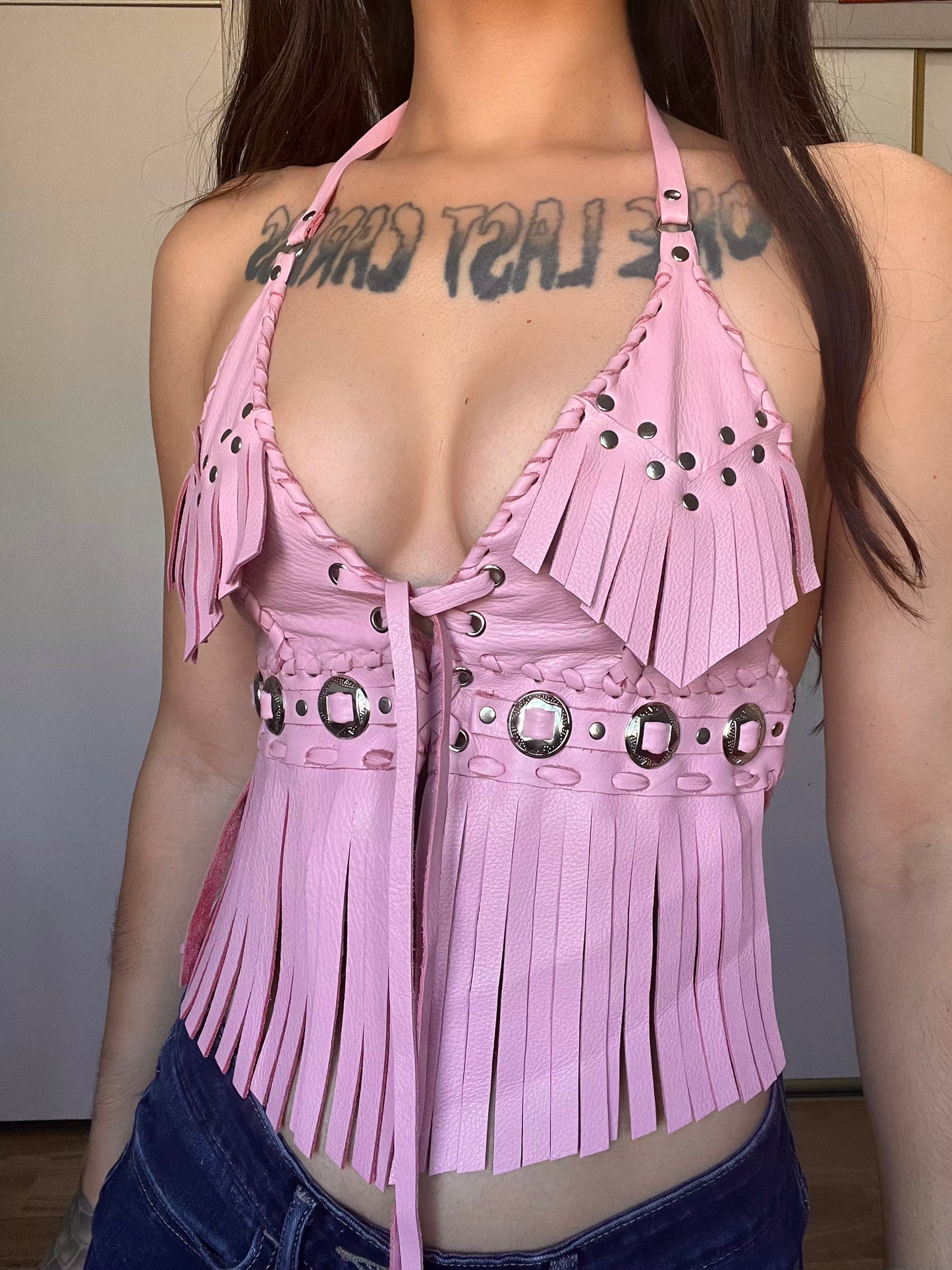 Outlaw Halter Pink