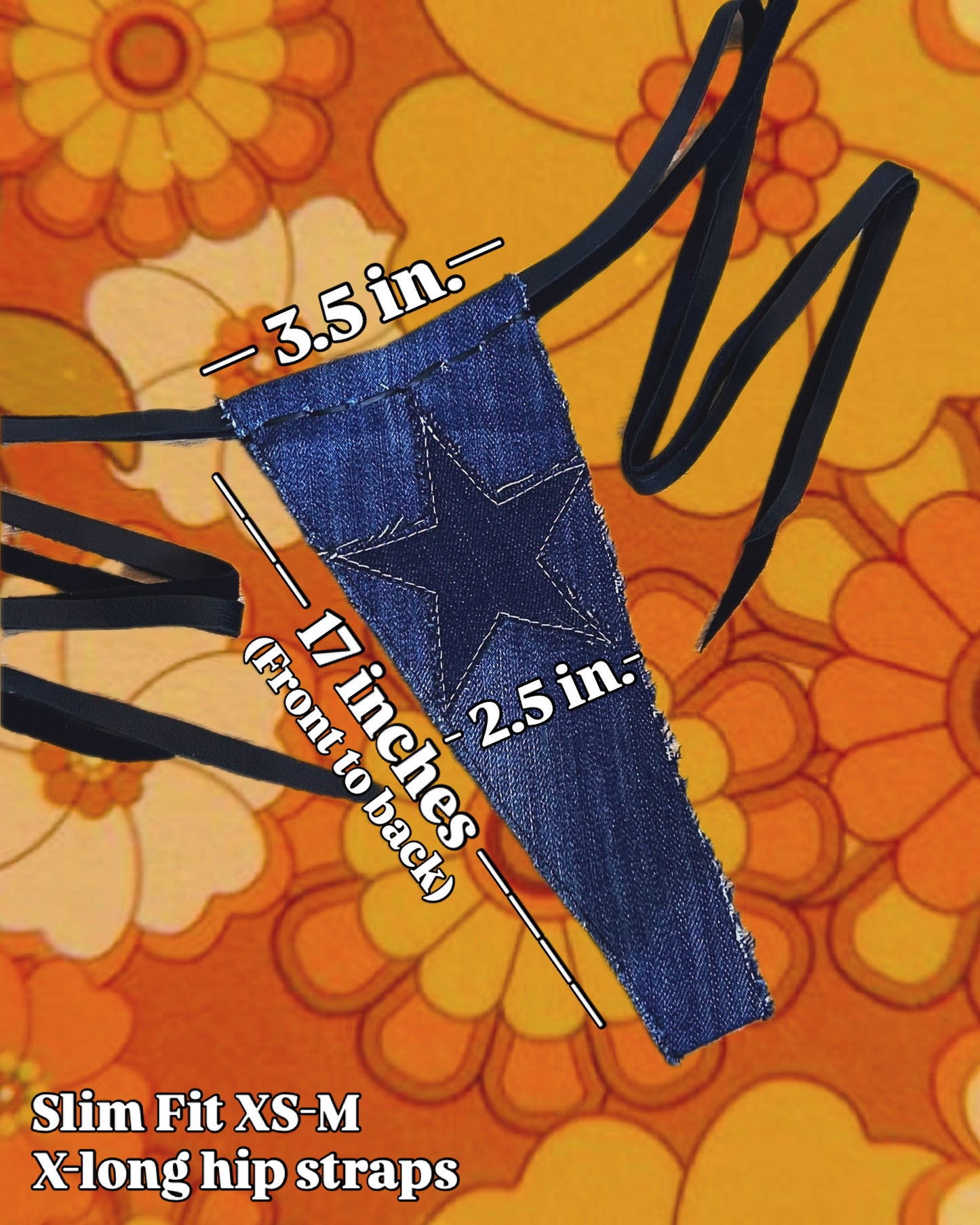 Star Baby Denim Thong