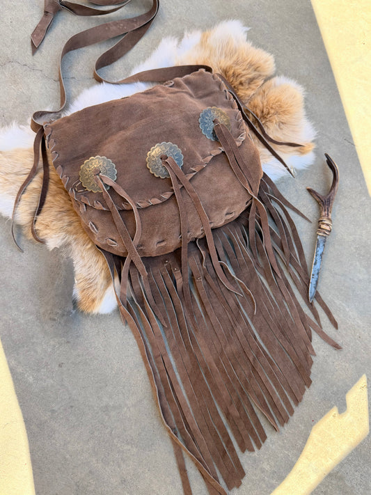 Tobacco Brown Large Crossbody