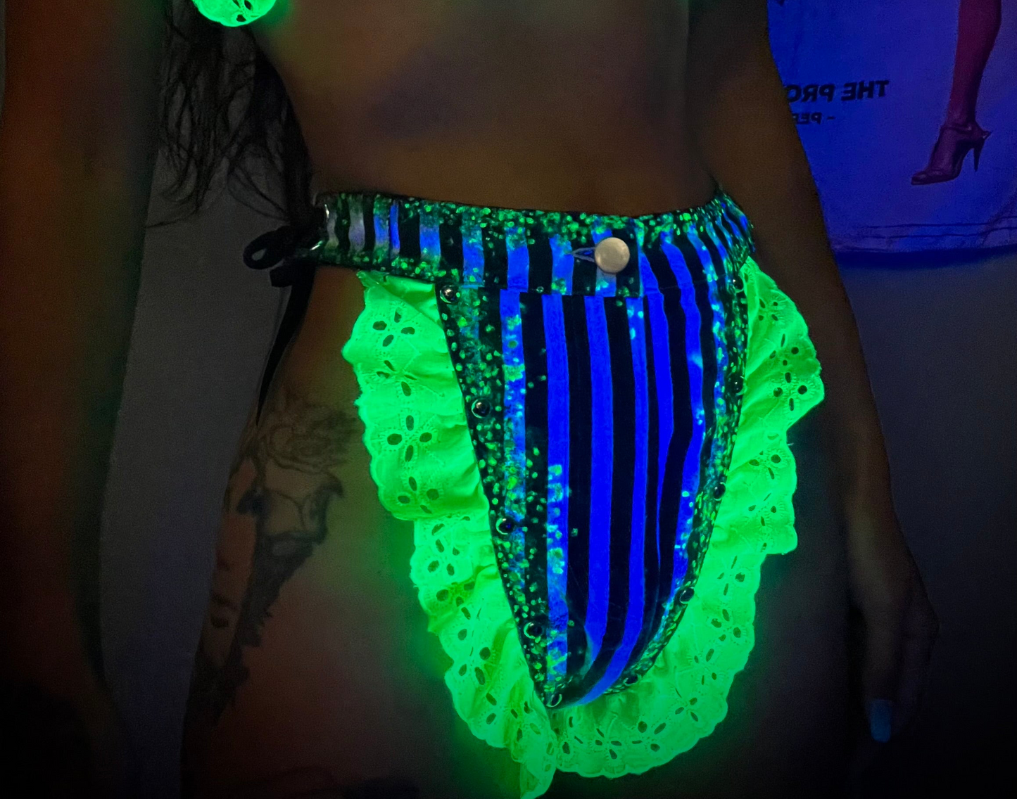 Ultra High Waist Beetle Juice Bottom