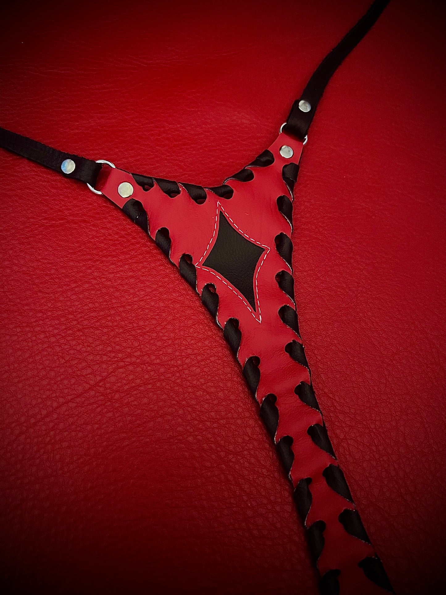 High Waist Micro Queen of Clowns Thong