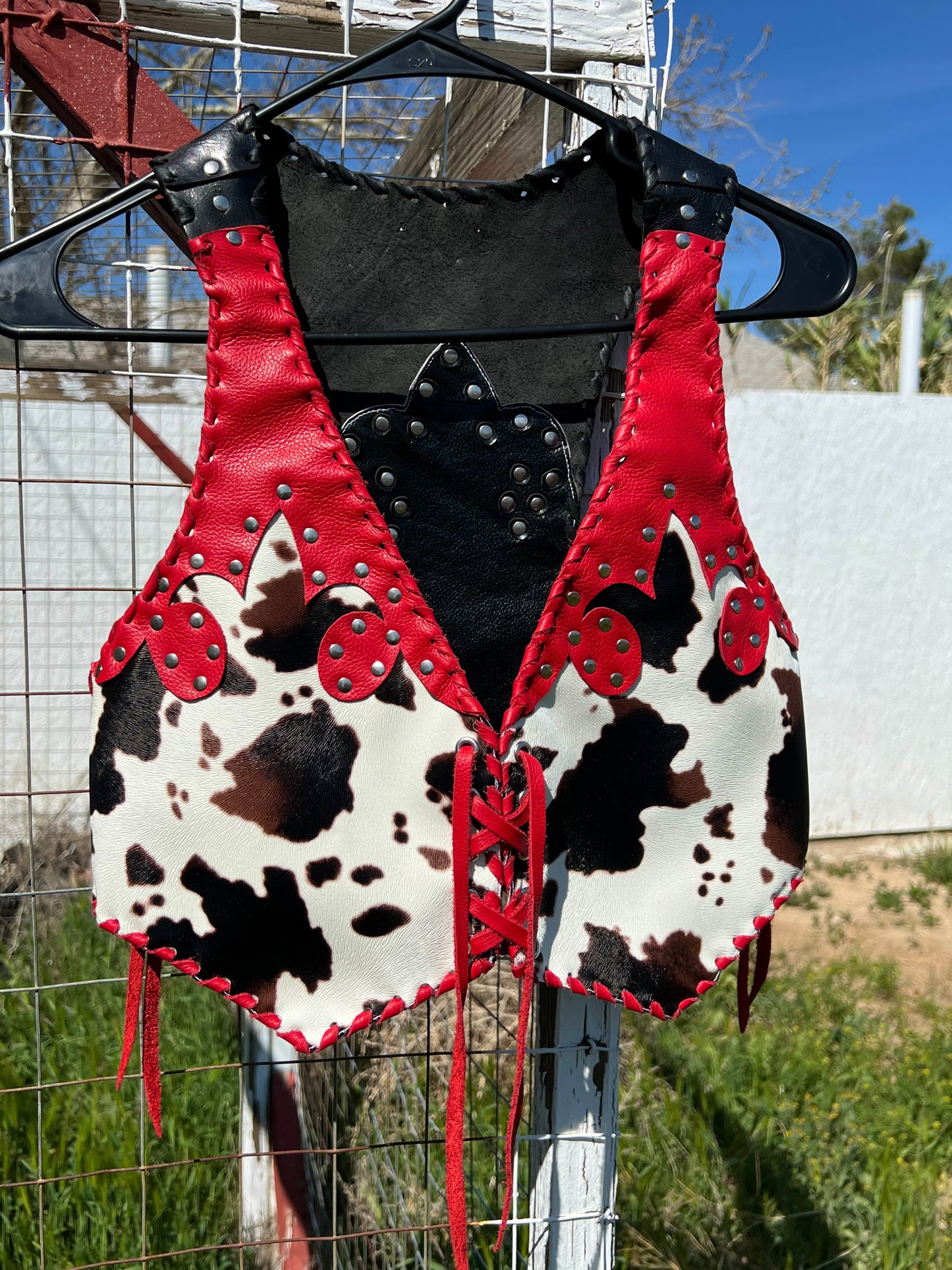 CowPoke Leather vest