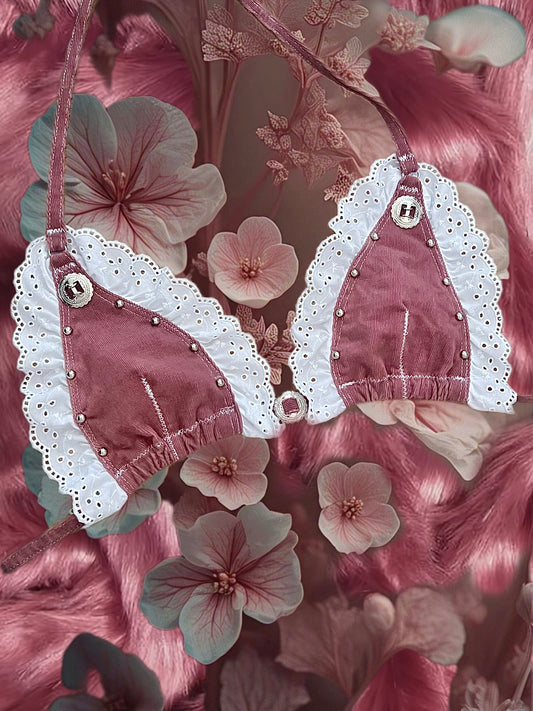 Mauve Lace Bralette