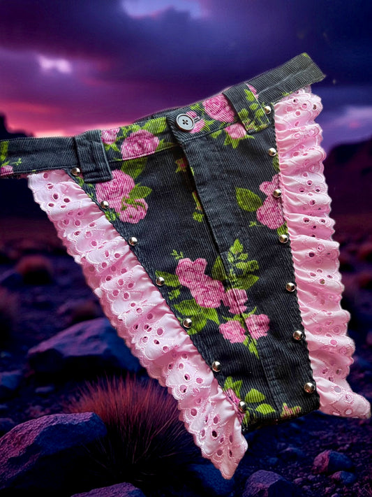 High Waist Floral Bottom