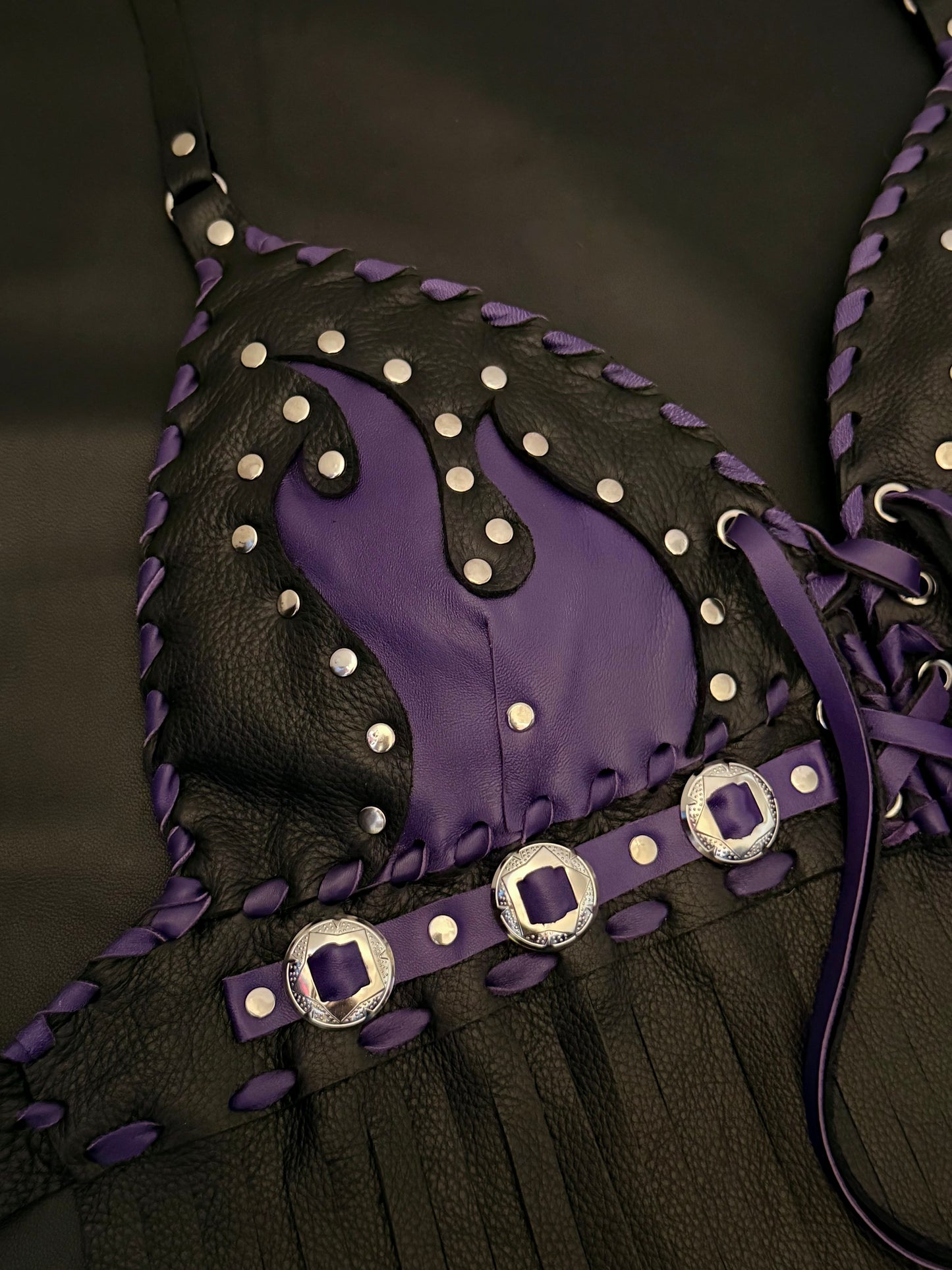 Hell Raiser Leather halter