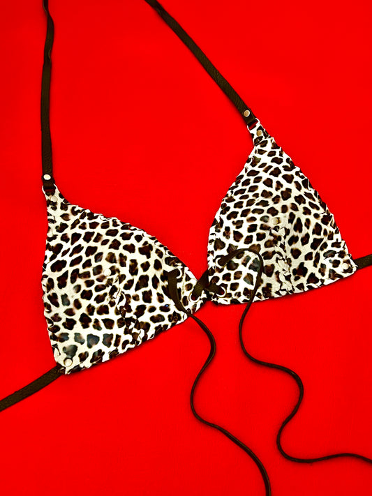 Snow Leopard Bralette