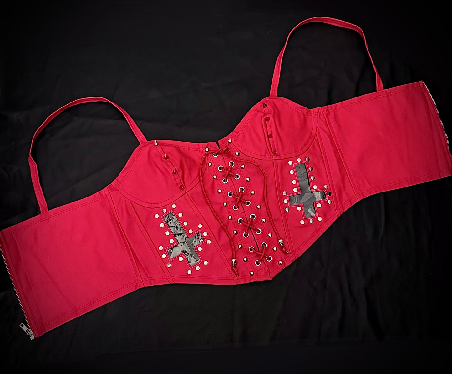 Hell Raiser Lace up Size M