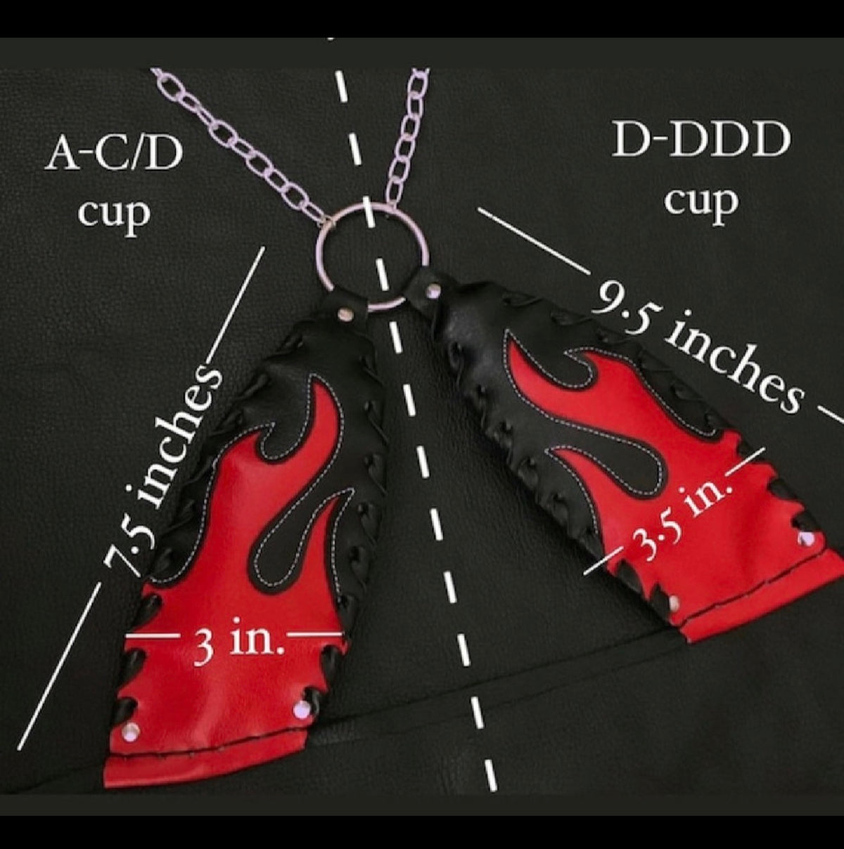 Frankenstein D-DDD cup Cross Top