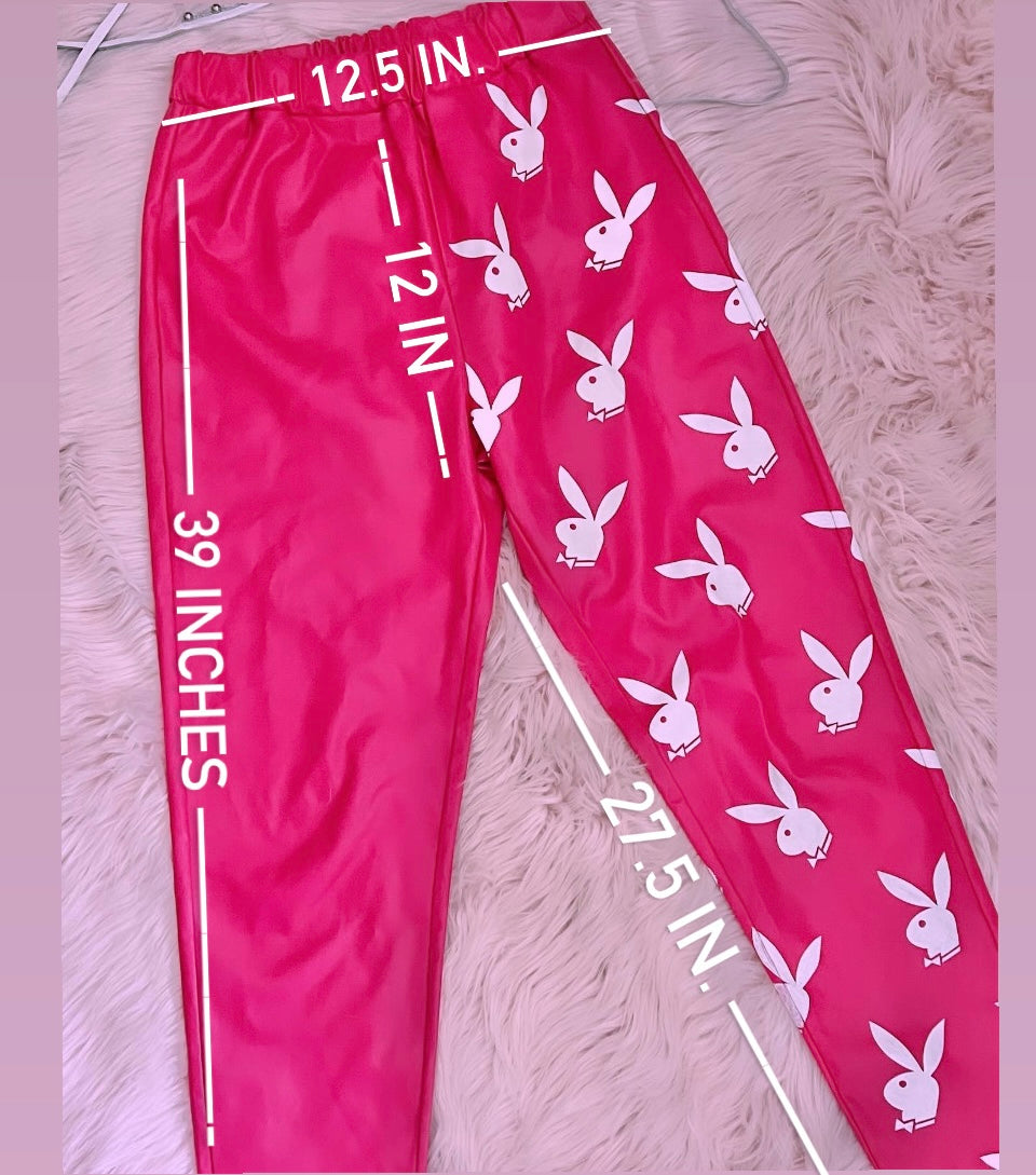 Bunny Painted Vintage Pants