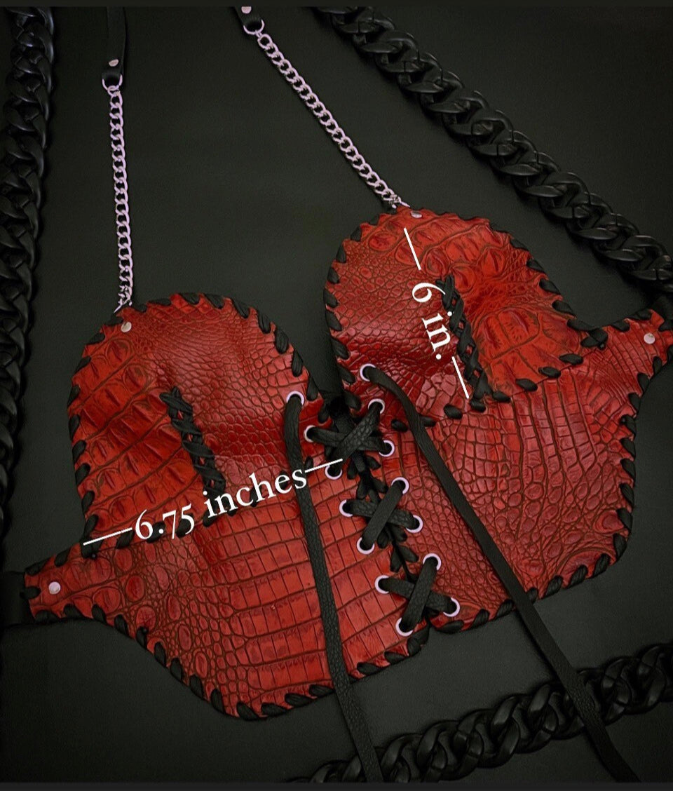 Blood lust D/DD-cup Corset halter