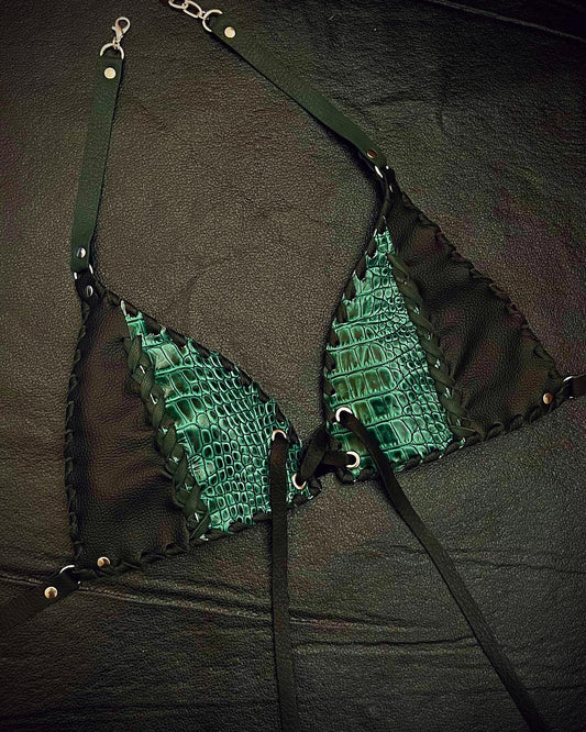 C-up Reptile bralette