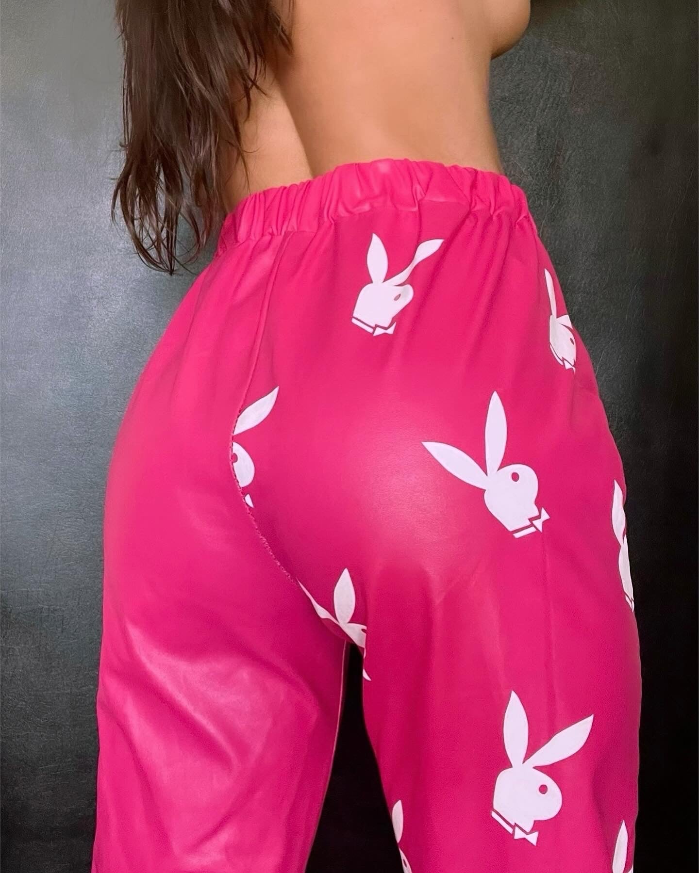 Bunny Painted Vintage Pants